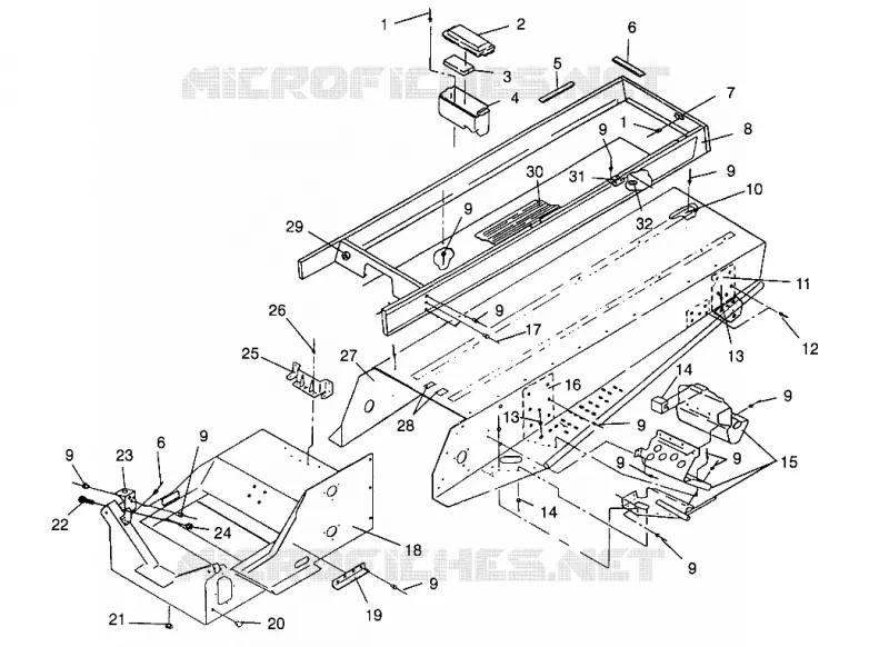 CONJUNTO TÚNEL WIDETRAK LX 0952064 and  EUROPEAN WIDETRAK LX E952064 (4928942894A006)