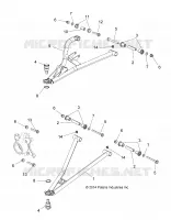 SUSPENSIÓN DELANTERA CONTROL ARMS