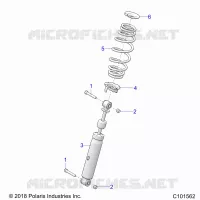 SUSPENSION TRASERA SHOCKS