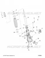 SUSPENSION, PUNTAL DELANTERO