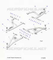 SUSPENSIÃ“N DELANTERA CONTROL ARMS