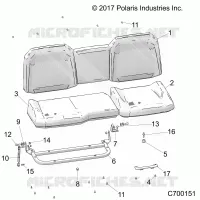 ASIENTO ASM., REAR