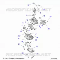 ENGINE, CRANKCASE AND CIGUEÑAL
