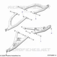 SUSPENSIÃ“N DELANTERA CONTROL ARMS MOUNTING