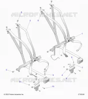 ASIENTO BELT MOUNTING 6 POINT