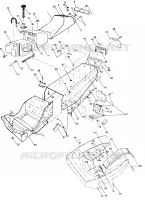 CHASIS AND ASIENTO Sport, Trail, 400 and 600 (4912701270001A)