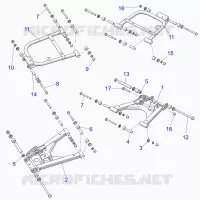 SUSPENSION TRASERA CONTROL ARMS