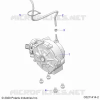 TREN, FRONT GEARCASE MOUNTING