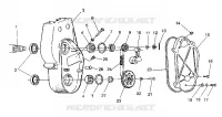 CADENACASE ASSEMBLY LITE GT/0933133 AND STARLITE GT/0933127 (4923232323014A)