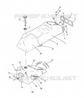 ASIENTO/TANQUE DE GAS ASSEMBLY 500 (4921252125005A)