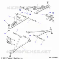 SUSPENSIÃ“N DELANTERA CONTROL ARMS