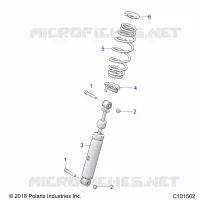 SUSPENSION TRASERA SHOCKS