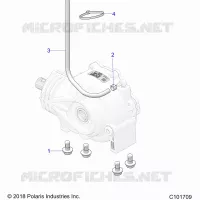 DRIVE TRAIN, MONTAJE DE ENGRANAJES, FRONT