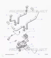 MOTOR, HEATER, CAB
