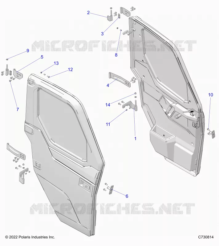 PUERTAS, FULL, MOUNTING