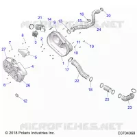 TREN, CLUTCH COVER AND DUCTING