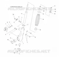 SUSPENSION, PUNTAL DELANTERO