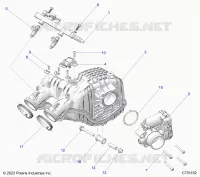 ENGINE, TOMA DE AIRE MANIFOLD