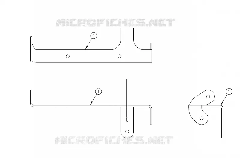 EUROPEAN COMPONENTS, ASIENTO BELT BRACKET, LOWER EU