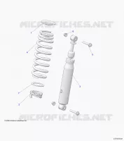 SUSPENSION, CHOQUE FRONTAL MOUNTING