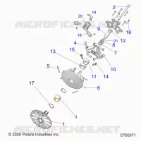TREN, PRIMARY CLUTCH