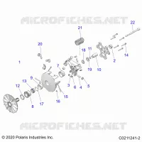 TREN, PRIMARY CLUTCH