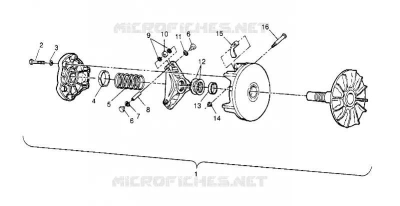 Embrague ASSEMBLY  4X4 400L W948140 (4926772677C001)