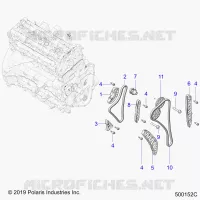 ENGINE, TIMING CADENA AND RELATED