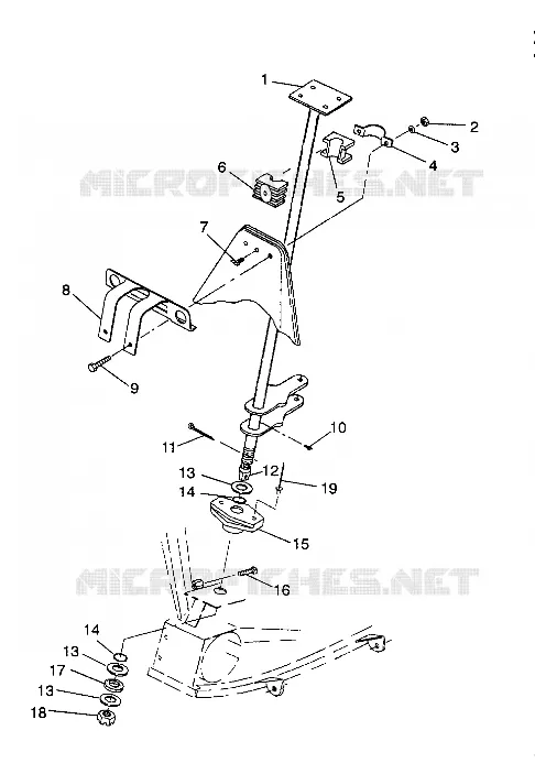 CONJUNTO DE DIRECCIÓN POSTAL Sportsman 4X4 / W938039 (4926382638018A)