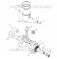 CIGUEÑAL AND PISTÓN 4X4 300 W948130 (4926762676C011)