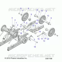SUSPENSION TRASERA, ARTICULATING
