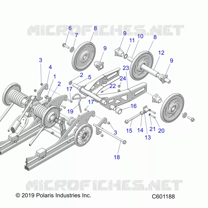 SUSPENSION TRASERA, ARTICULATING