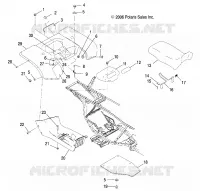 TRASERO CAB and ASIENTO