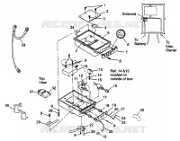 CAJA ELECTRICA SL 900 B974091 and SL 1050 B974090 (4940974097B013)