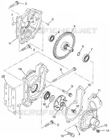BOMBA DE AGUA 700 XCR 0985678(A) and EUROPEAN 700 XCR E985678 (4943114311D001)