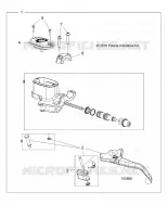 BRAKES, FRONT BRAKE LEVER AND CILINDRO MAESTRO 