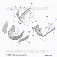 NOSEPAN ASM./FENDERS