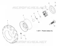 RUEDAS, FRONT TIRE and FRENO DISC