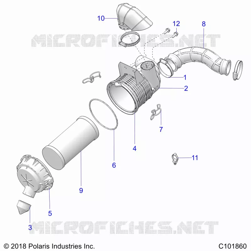 ENGINE, TOMA DE AIRE SYSTEM