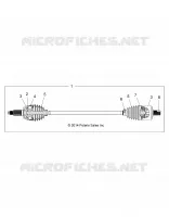 TREN, FRONT HALF SHAFT