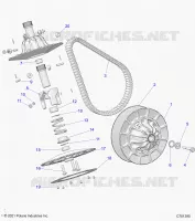 TREN, SECONDARY CLUTCH