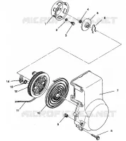 ARRANQUE DE RETROCESO ASSEMBLY 600 XCR 0941667 (4927092709041A)