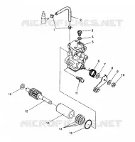 Bomba de aceite STARLITE GT / 0933127 (4923232323035A)