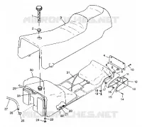 ASIENTO Y TANQUE DE GAS