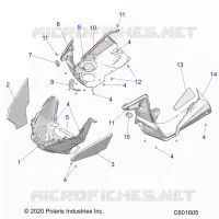 NOSEPAN ASM./FENDERS