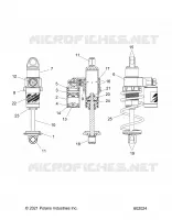 SUSPENSION, CHOQUE FRONTAL TRACK, VELOCITY