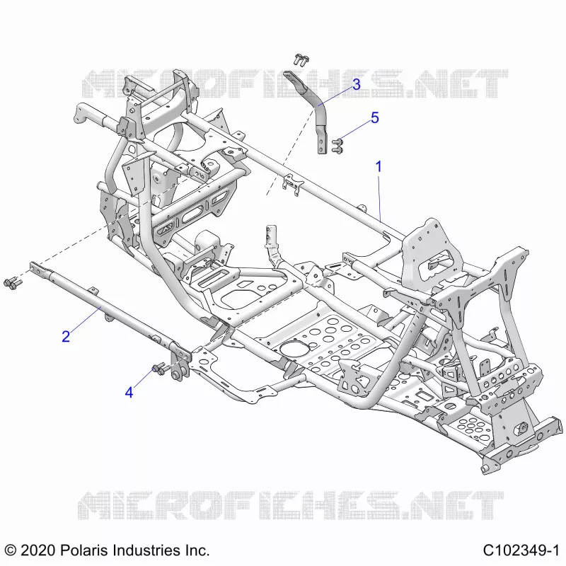 CHASSIS, MAIN BASTIDOR