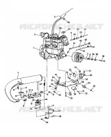 MONTAJE DEL MOTOR  500 SPX (4922552255029A)