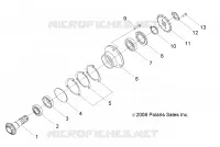 TREN, GEAR SHAFT OUTPUT