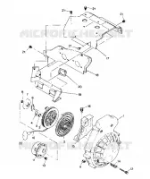 VENTILADOR CAJA/ARRANQUE DE RETROCESO Indy Lite (4919311931032A)